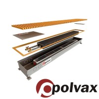Внутрипольный конвектор Polvax КV.D.PLUS.300.1000.125